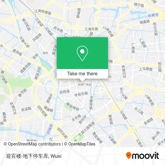 迎宾楼-地下停车库 map