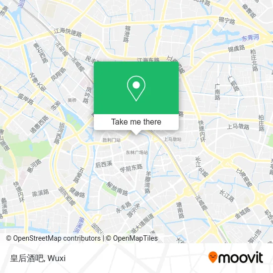 皇后酒吧 map