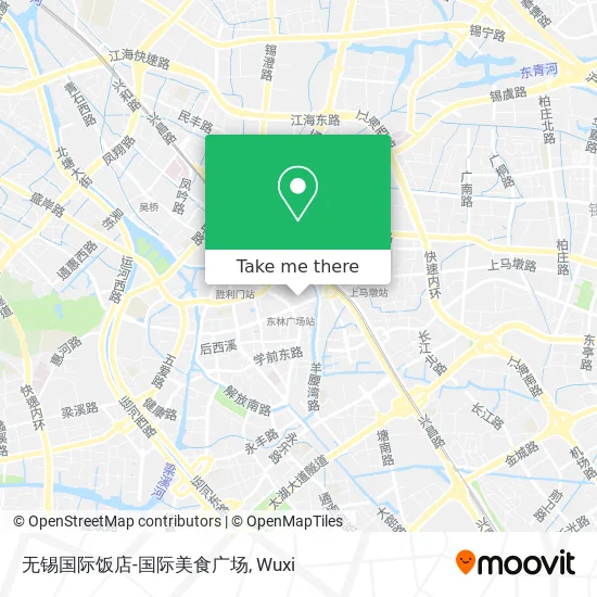 无锡国际饭店-国际美食广场 map