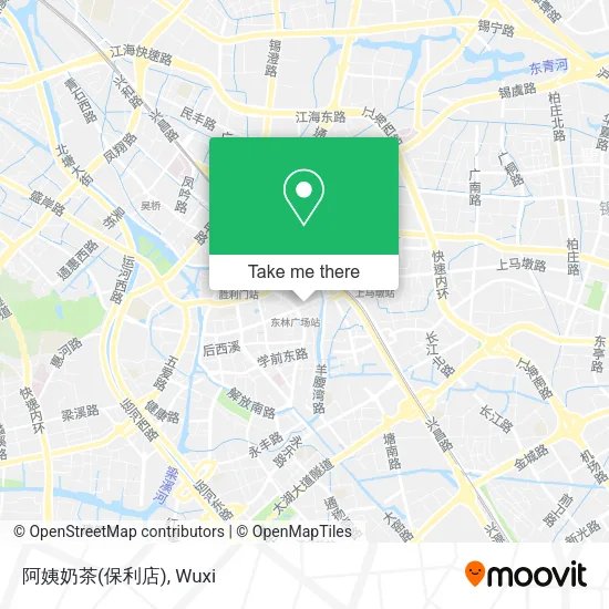 阿姨奶茶(保利店) map