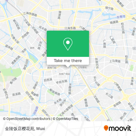 金陵饭店樱花苑 map