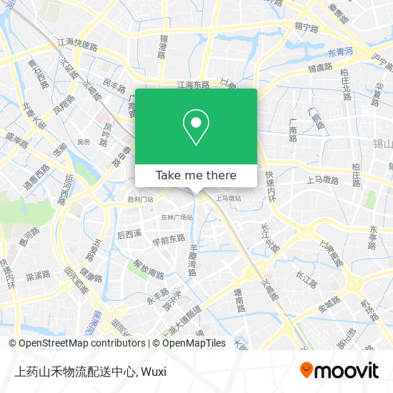 上药山禾物流配送中心 map
