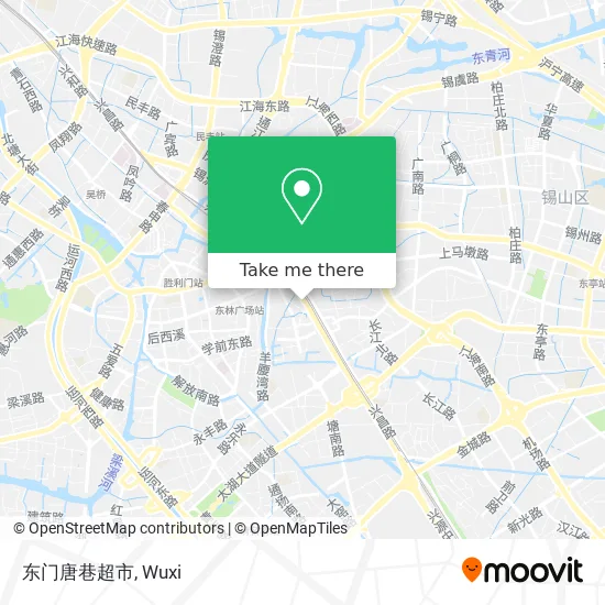 东门唐巷超市 map