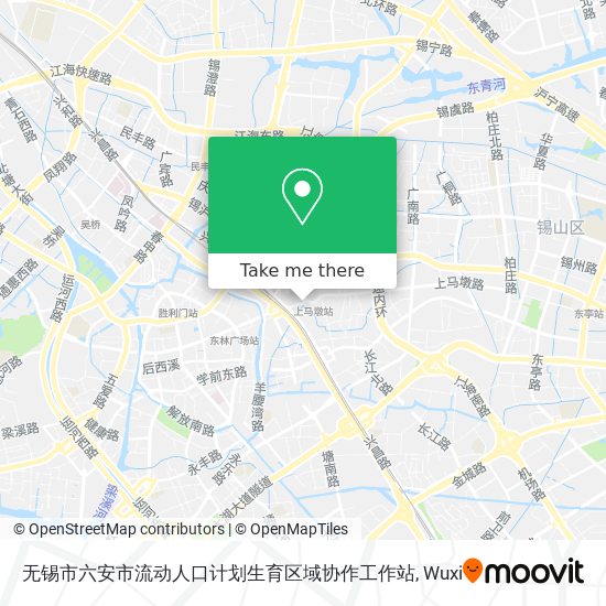 无锡市六安市流动人口计划生育区域协作工作站 map
