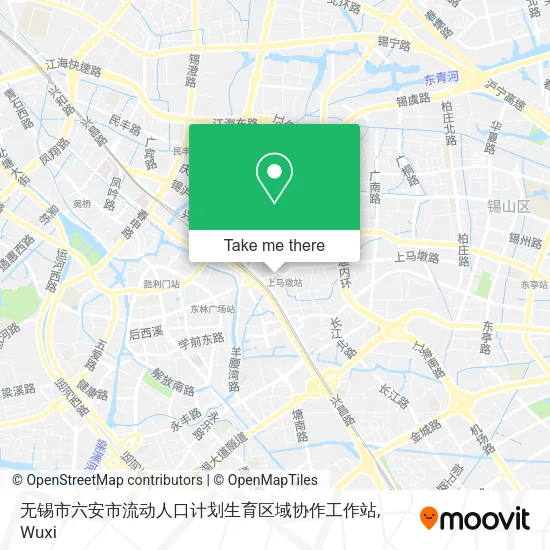 无锡市六安市流动人口计划生育区域协作工作站 map