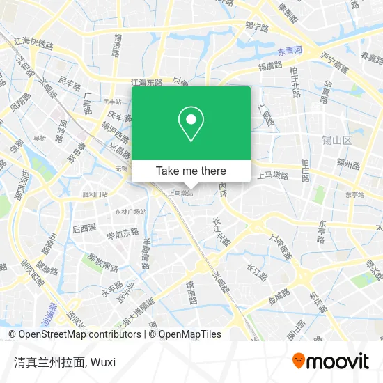 清真兰州拉面 map