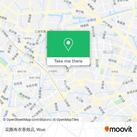 花圈寿衣香烛店 map