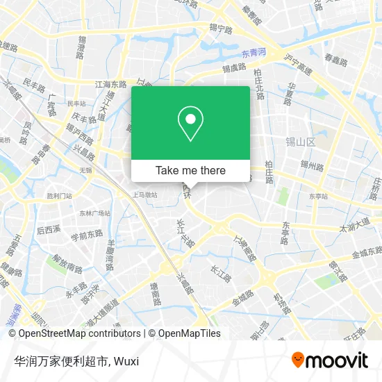 华润万家便利超市 map