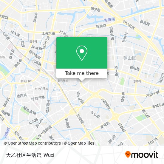 天乙社区生活馆 map