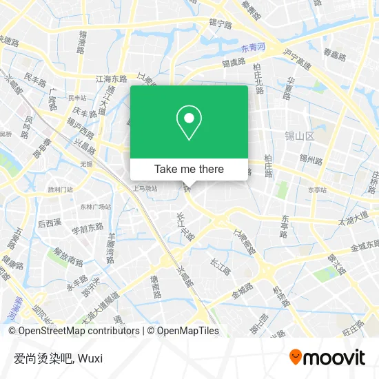 爱尚烫染吧 map