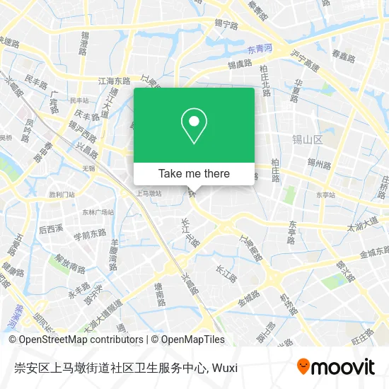 崇安区上马墩街道社区卫生服务中心 map
