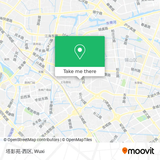 塔影苑-西区 map