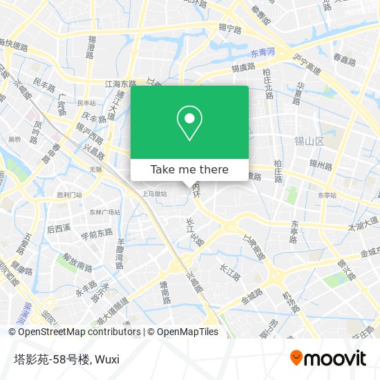 塔影苑-58号楼 map