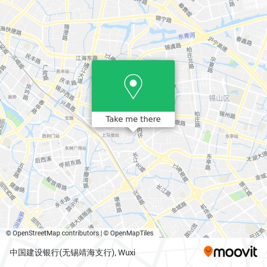 中国建设银行(无锡靖海支行) map