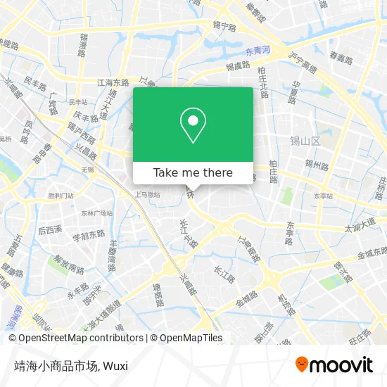 靖海小商品市场 map