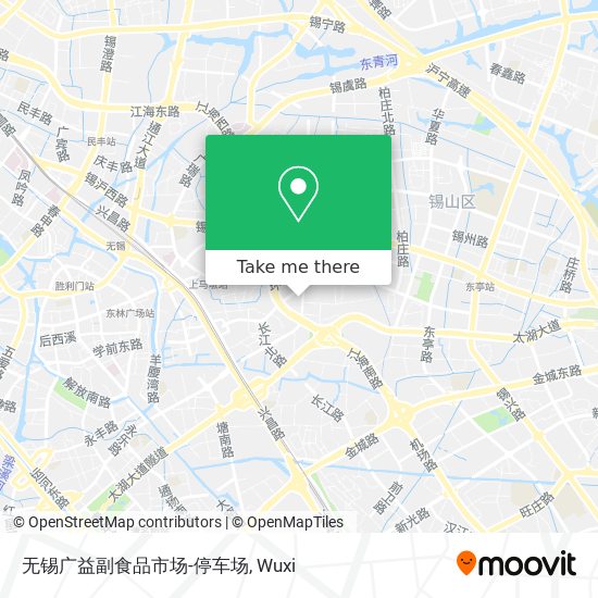 无锡广益副食品市场-停车场 map
