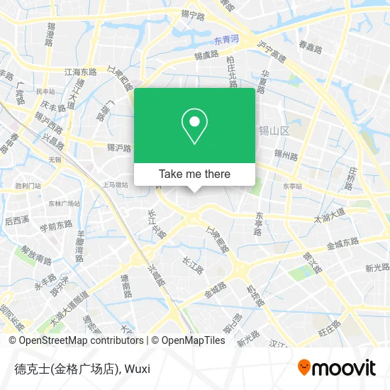 德克士(金格广场店) map