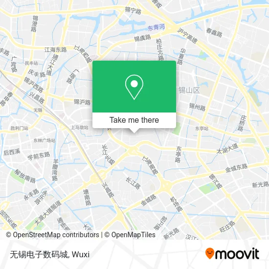 无锡电子数码城 map