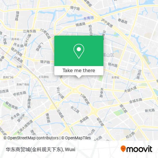 华东商贸城(金科观天下东) map