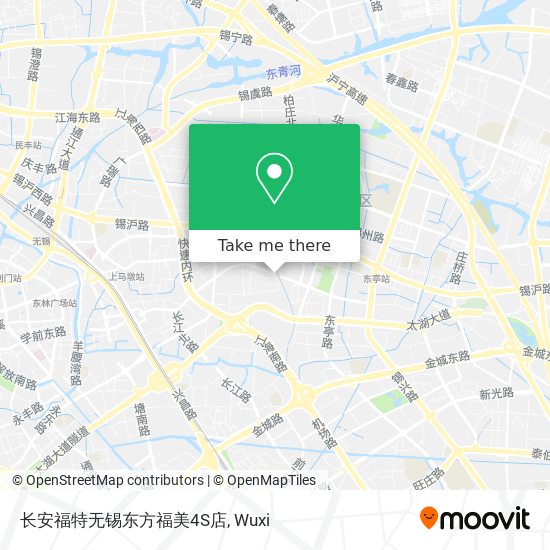 长安福特无锡东方福美4S店 map