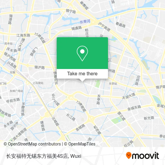 长安福特无锡东方福美4S店 map