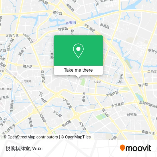 悦购棋牌室 map