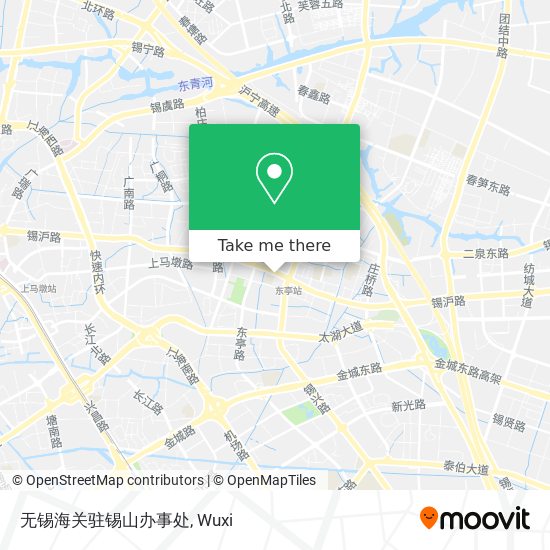 无锡海关驻锡山办事处 map