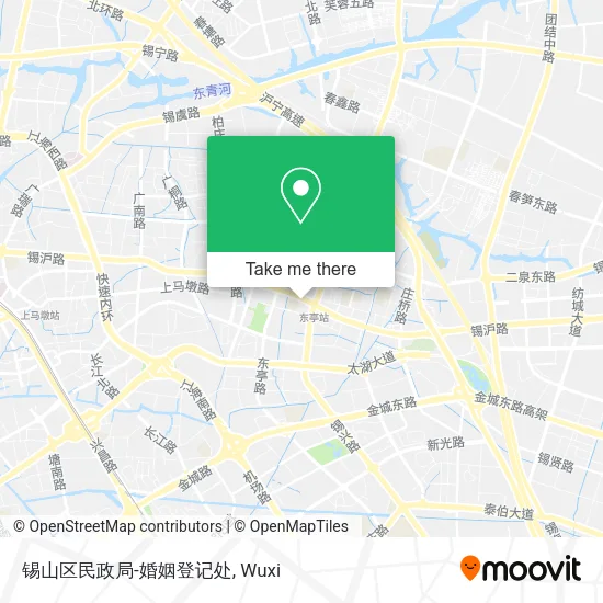 锡山区民政局-婚姻登记处 map