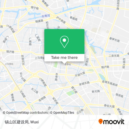 锡山区建设局 map