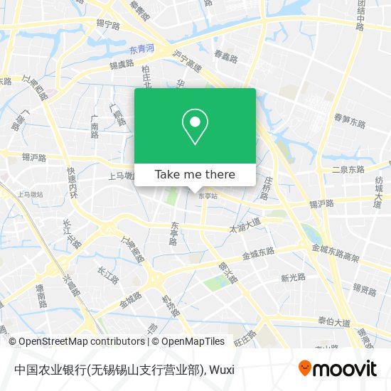 中国农业银行(无锡锡山支行营业部) map