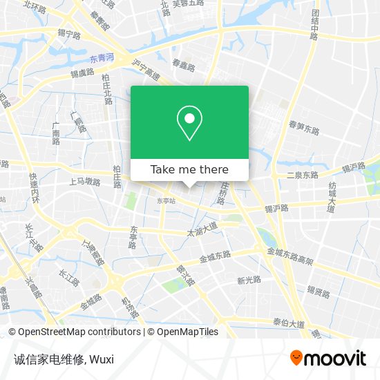 诚信家电维修 map