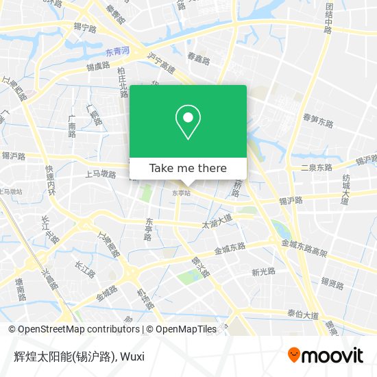 辉煌太阳能(锡沪路) map