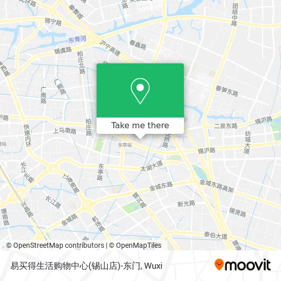 易买得生活购物中心(锡山店)-东门 map