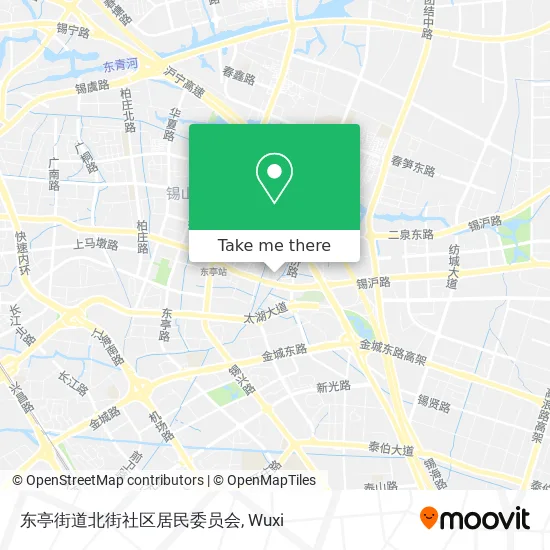 东亭街道北街社区居民委员会 map