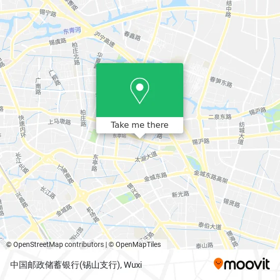 中国邮政储蓄银行(锡山支行) map