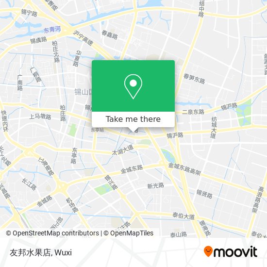 友邦水果店 map