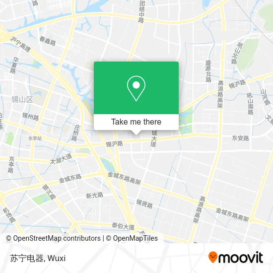 苏宁电器 map