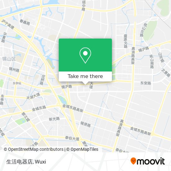 生活电器店 map