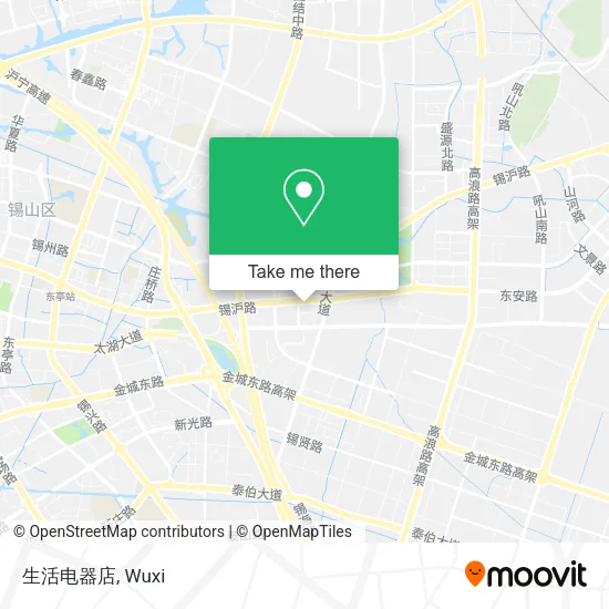 生活电器店 map
