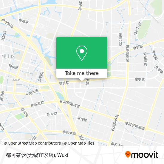 都可茶饮(无锡宜家店) map