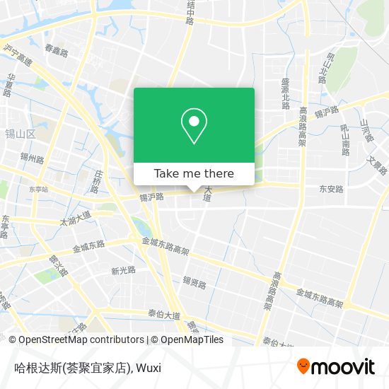 哈根达斯(荟聚宜家店) map