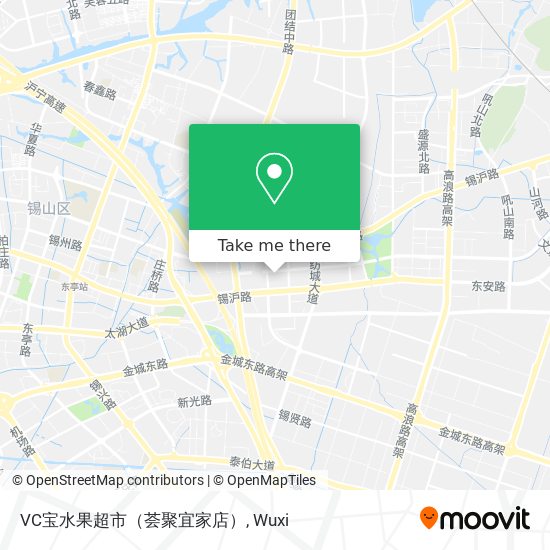 VC宝水果超市（荟聚宜家店） map