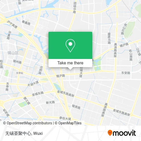 无锡荟聚中心 map