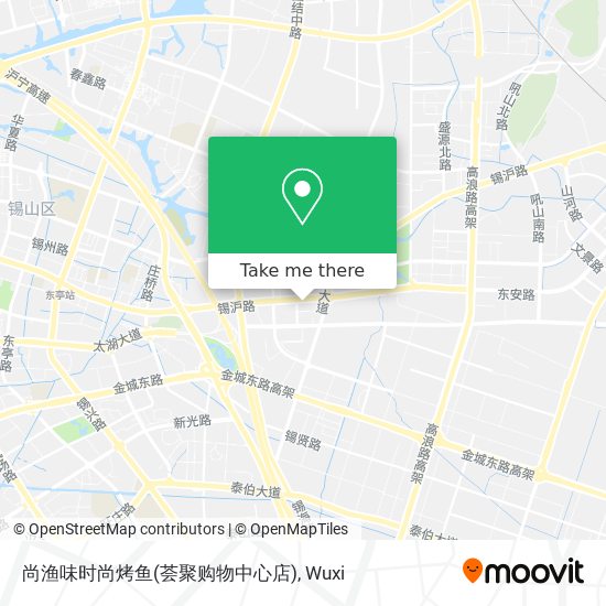 尚渔味时尚烤鱼(荟聚购物中心店) map
