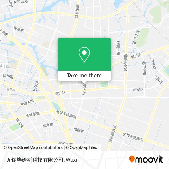 无锡毕姆斯科技有限公司 map