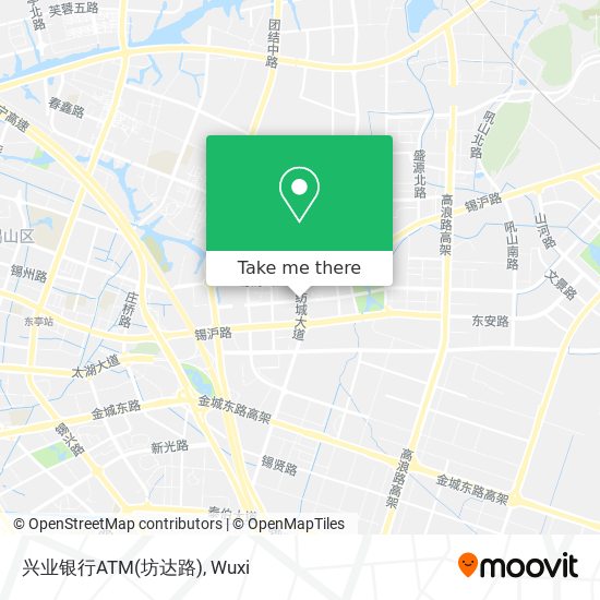 兴业银行ATM(坊达路) map