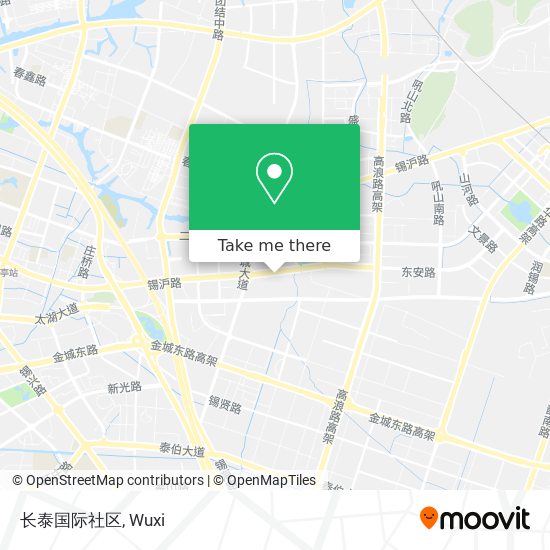 长泰国际社区 map