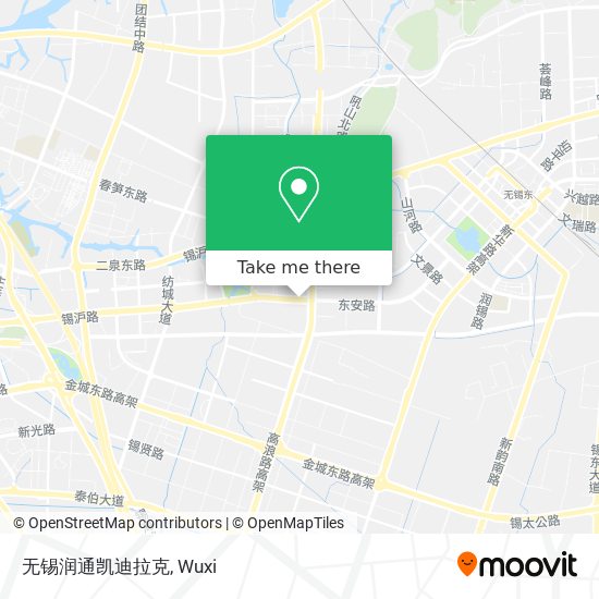 无锡润通凯迪拉克 map