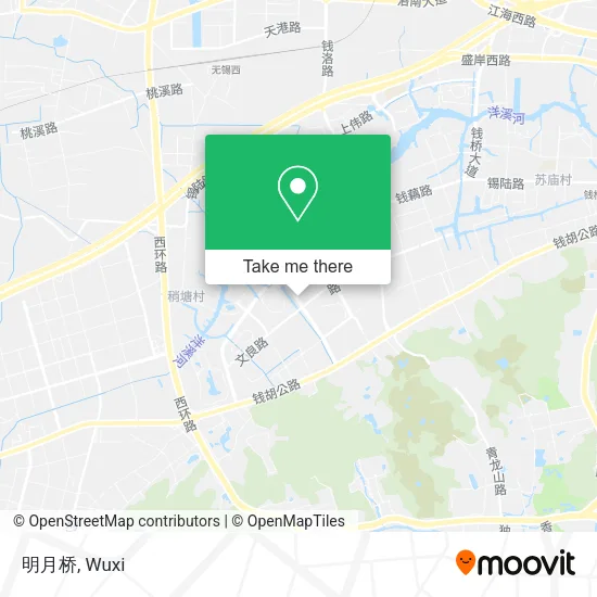 明月桥 map