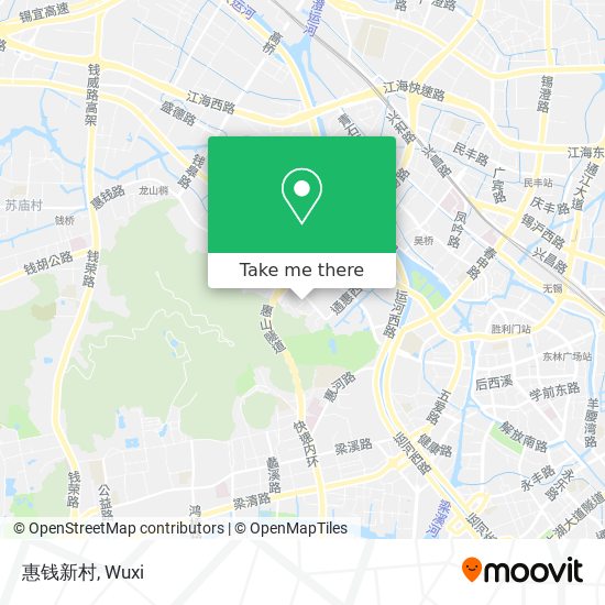 惠钱新村 map